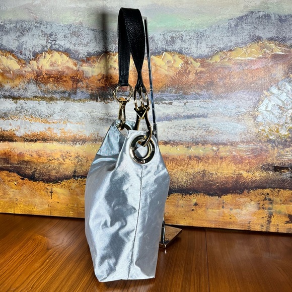 JPK Paris 75 Hobo Shoulder Bag Silver Great Condition - Picture 3 of 12